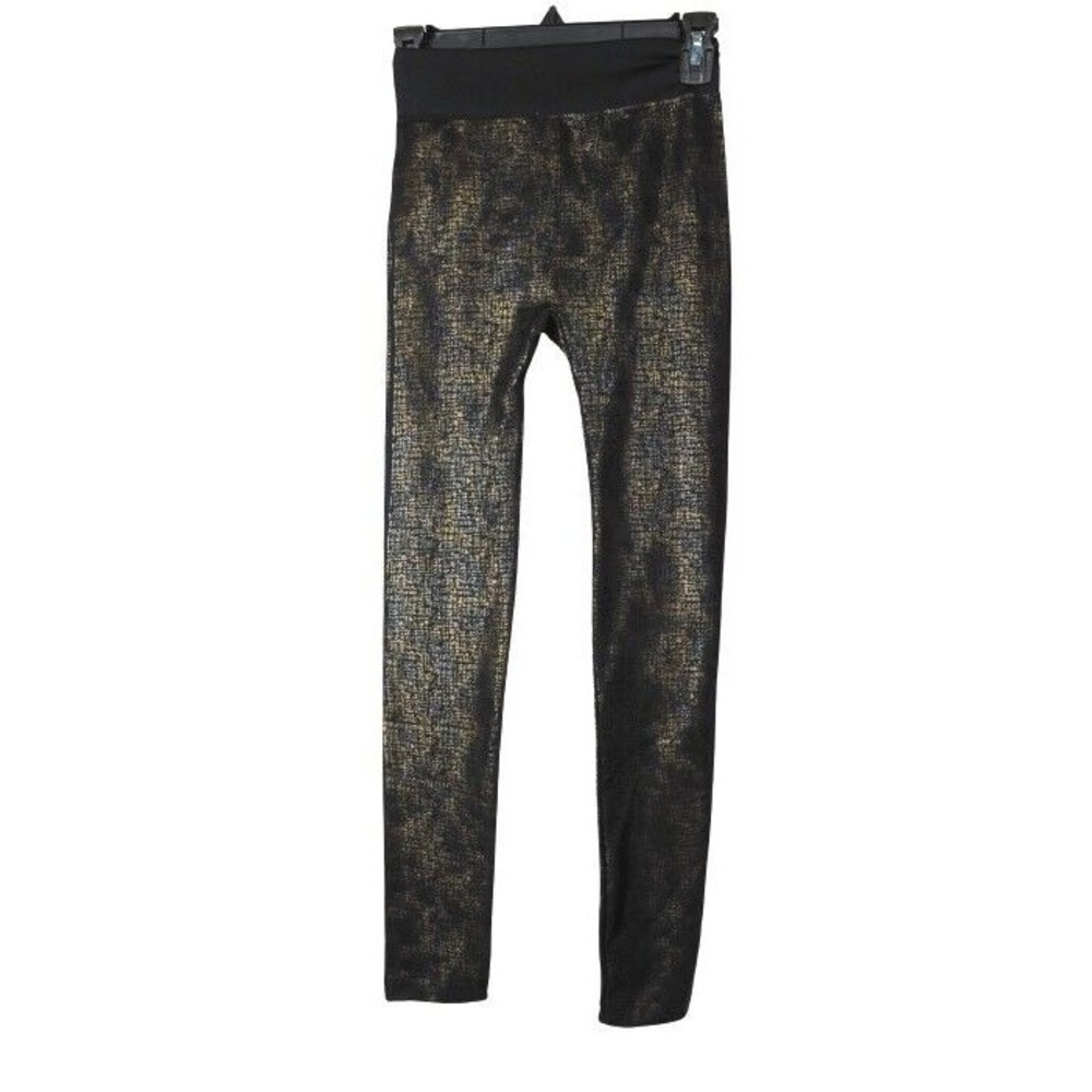 NEW Discovery 8 of Hearts Leggings Women's Size Small Black Bronze